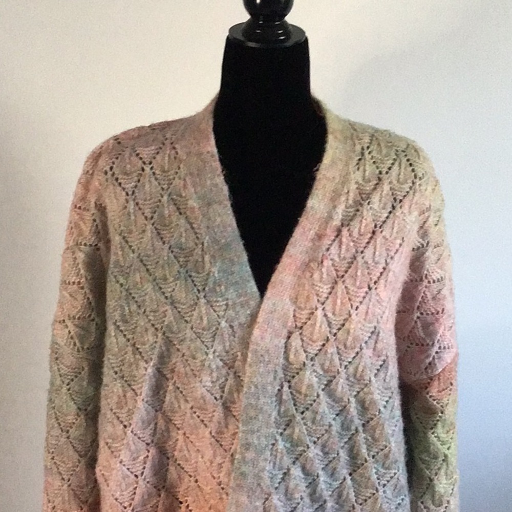 Penelope Rose Ombré Open front cardigan beautiful